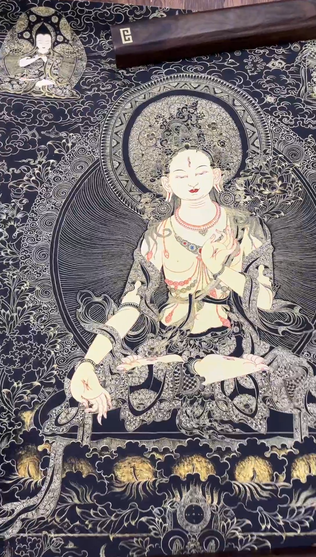 卷轴画老三的唐卡tk16
