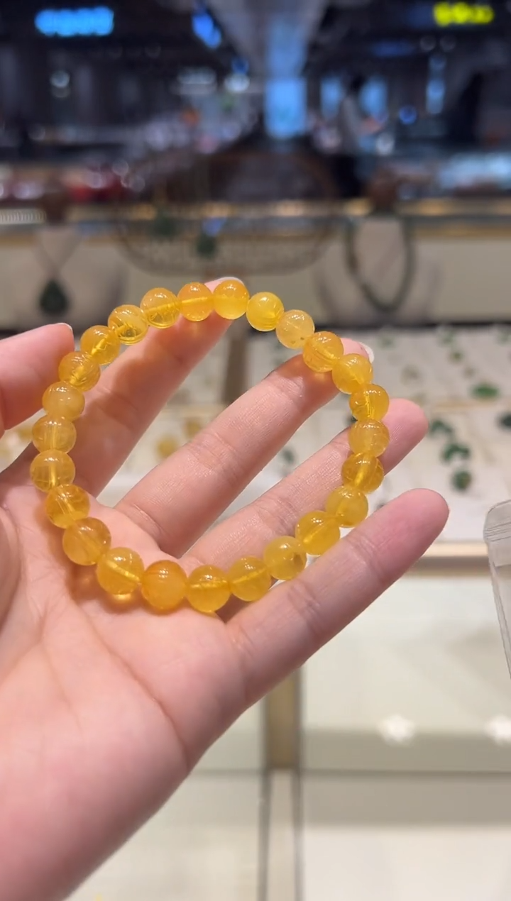 【闪购商品】金珀手串未镶嵌@@GP201///