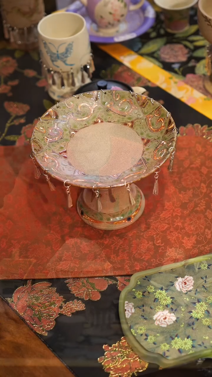 【闪购商品】瓷片壶承大碗茶的茶器