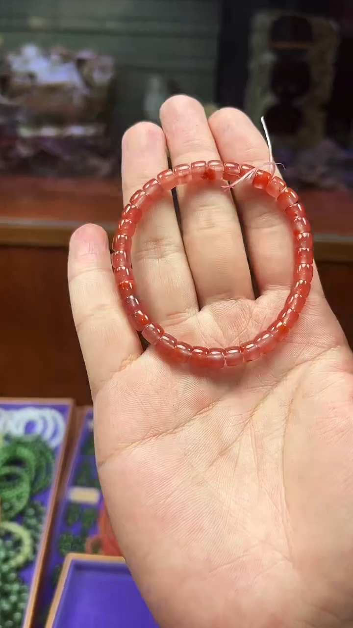 【闪购商品】南红玛瑙手串未镶嵌南红手串
