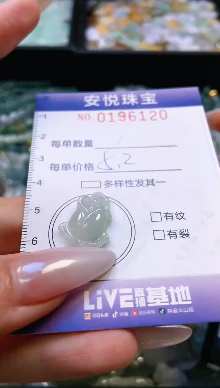 翡翠未镶嵌颈饰闪购0196120