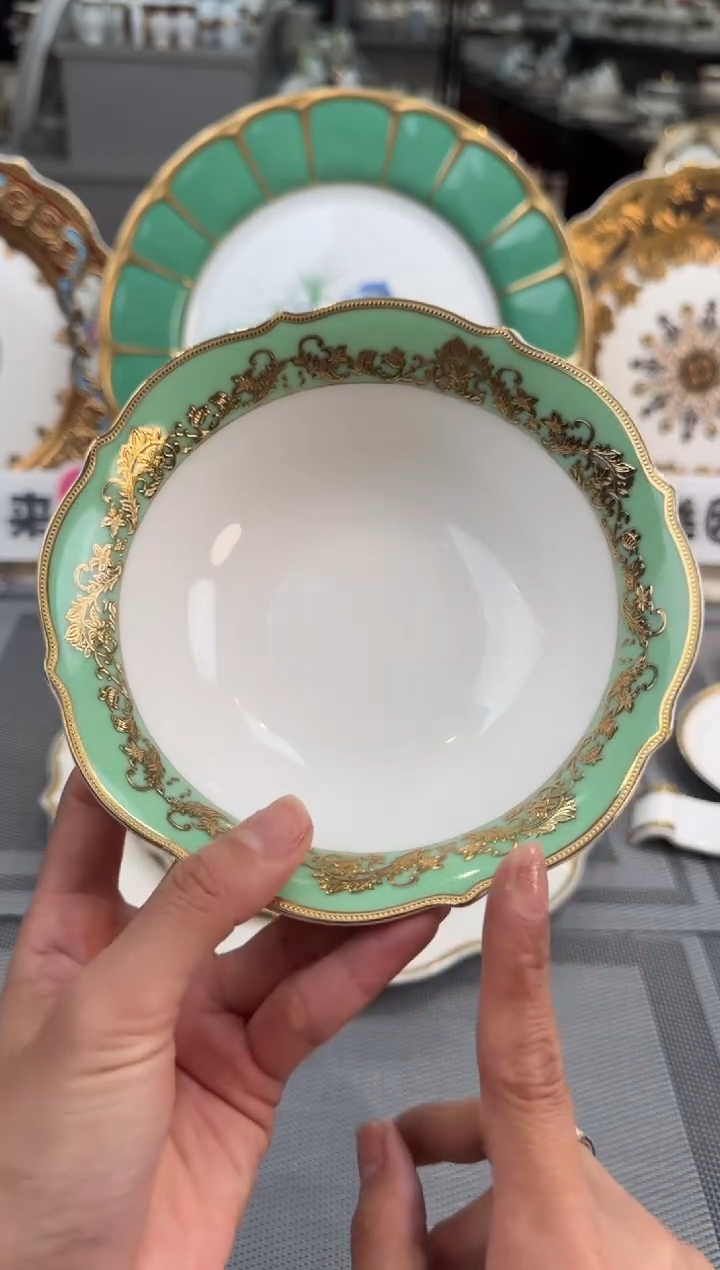 【闪购商品】瓷片6英寸水果碗福利款2个