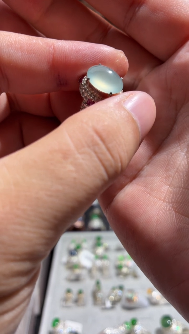 翡翠裸石天然翡翠【25924】