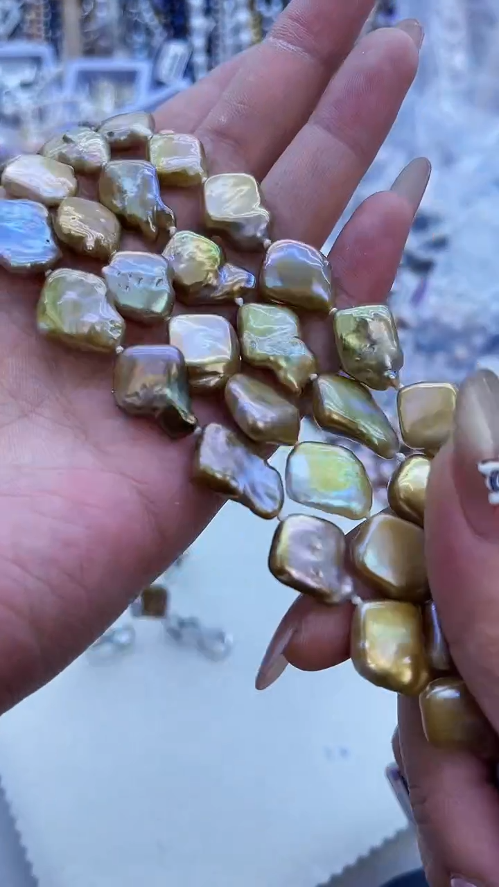 【闪购商品】淡水珍珠项链未镶嵌979多样性发货 发其一