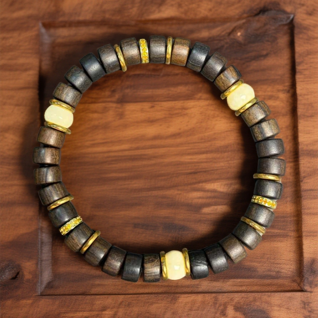 增香沉香木【 炎轩文趣斋】精品手串