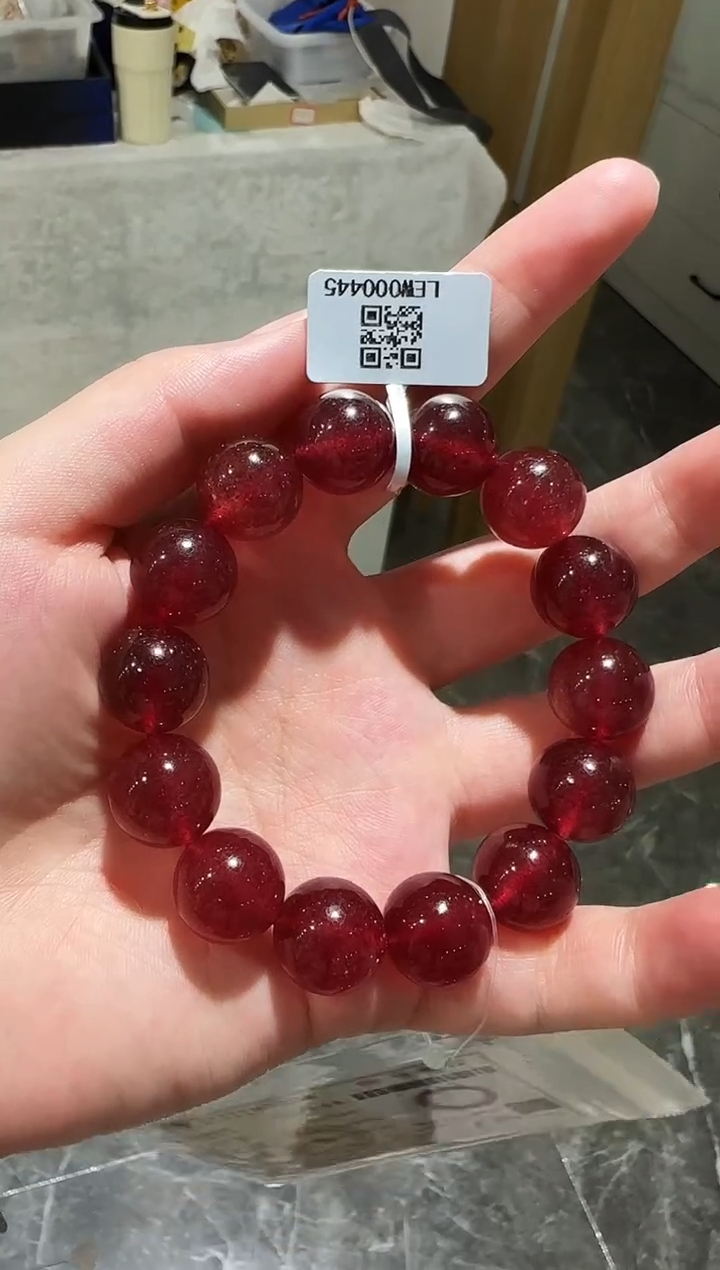 未镶嵌手串石英质玉手串