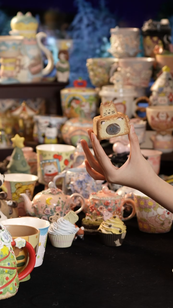 其他陶景德镇釉下彩手绘设计师款陶瓷