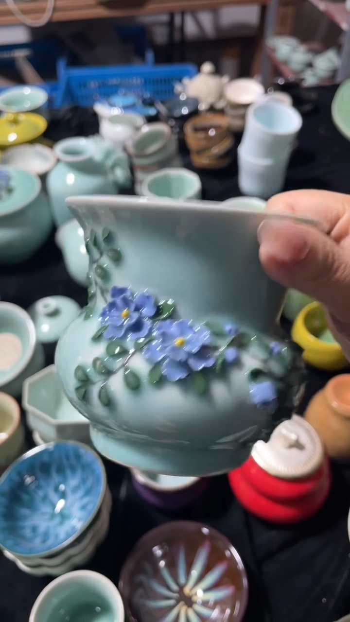 【闪购商品】特价福利 微瑕 慧仙青瓷