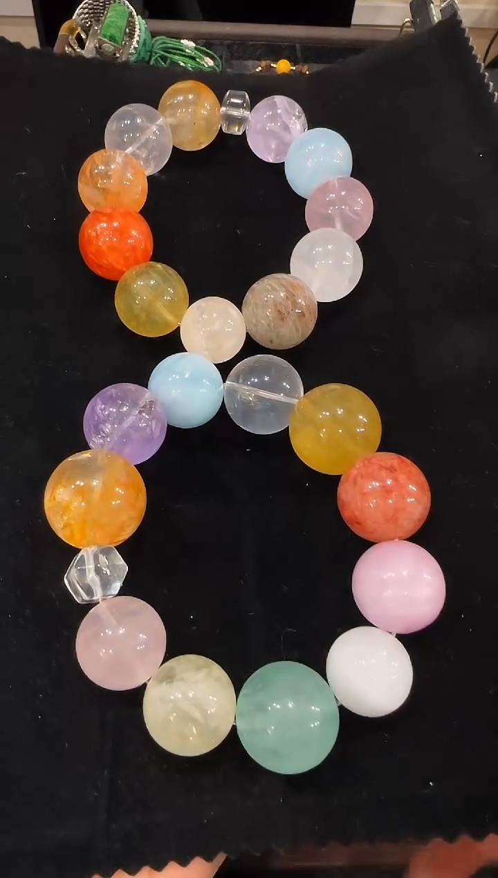 颈饰未镶嵌水晶国风多样性发其一20