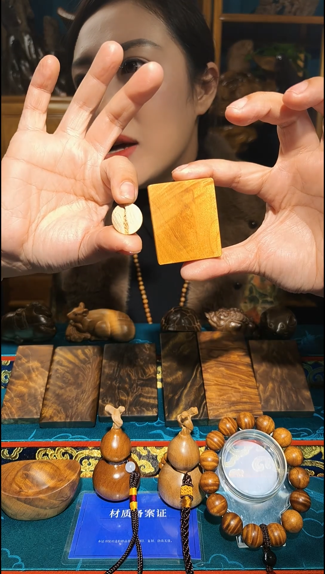 金丝楠《燊若坊》：正宗金丝楠木小叶桢楠3