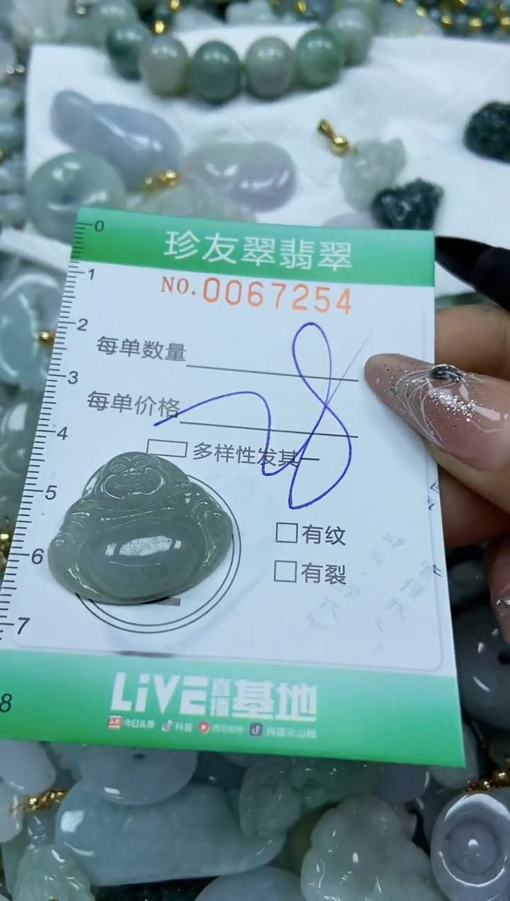 【闪购商品】翡翠颈饰未镶嵌闪购商品0067254