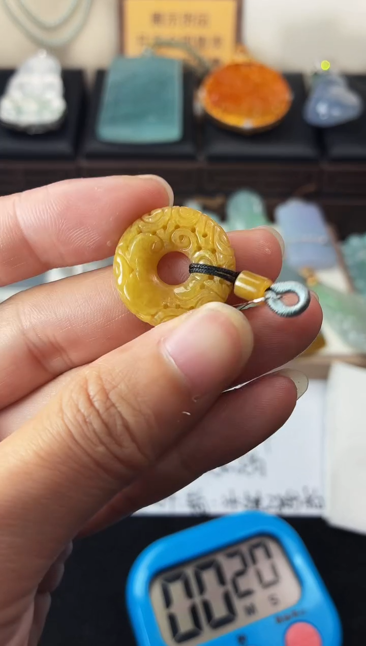 未镶嵌定制翡翠嗨S毛货不退不换