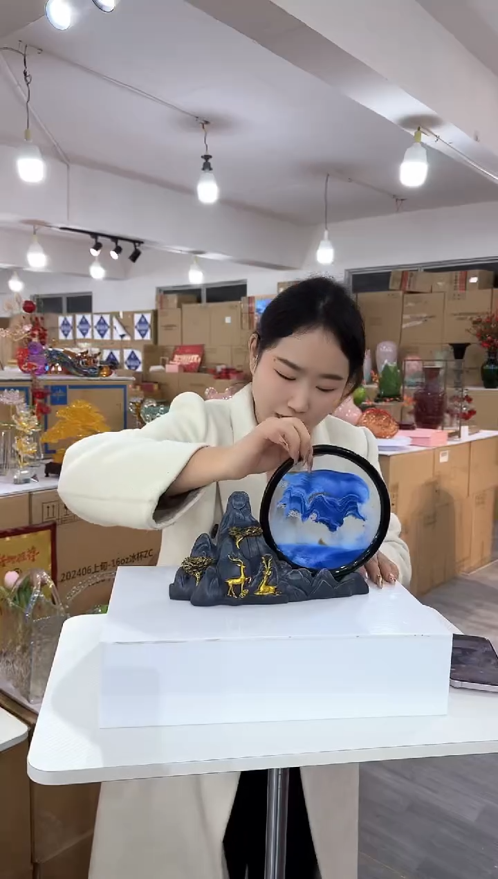 【闪购商品】无铅玻璃玖月花器F-品37