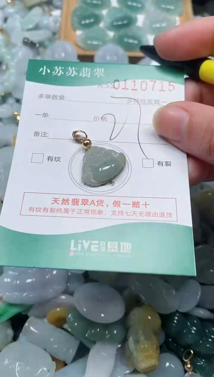 【闪购商品】翡翠颈饰未镶嵌闪购商品0110715