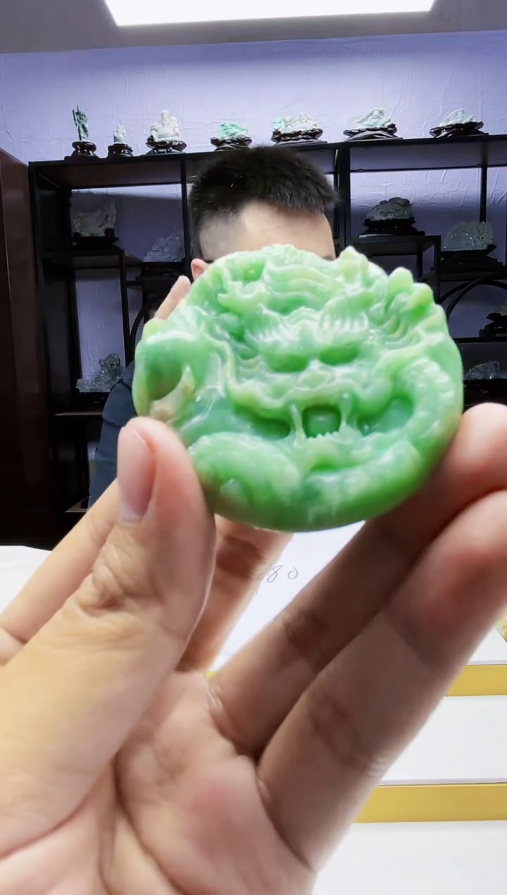 定制翡翠未镶嵌毛货03290032多样性发其一