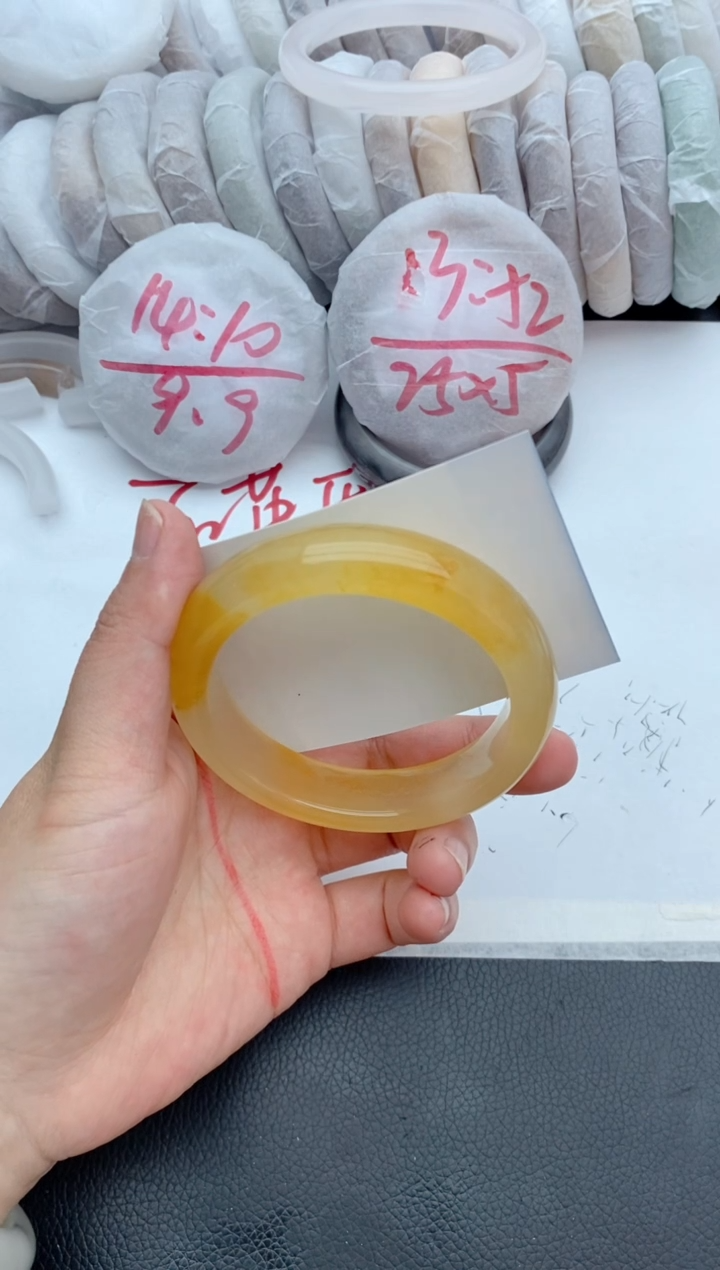 【闪购商品】石英质玉未镶嵌手镯109+59.5