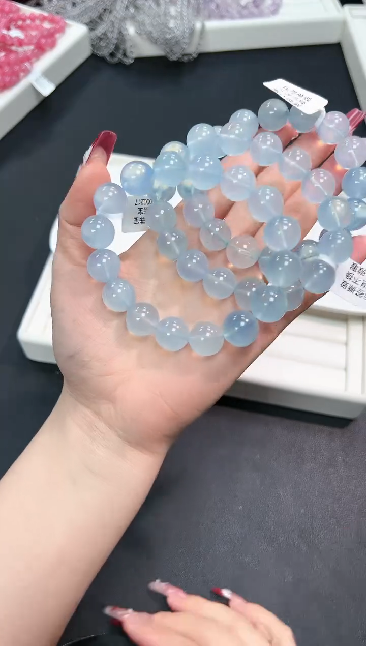 【闪购商品】水晶手串未镶嵌75C多样性发其一/1条13mm默认微瑕