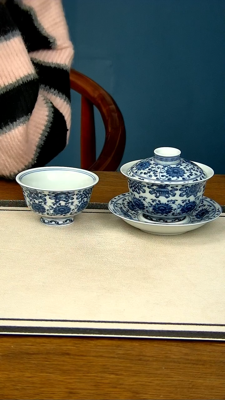 【闪购商品】八宝缠枝莲两件套-------