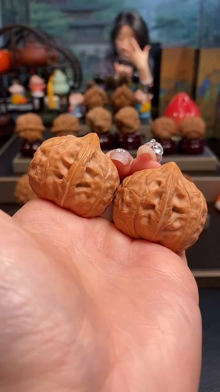 【闪购商品】文玩核桃吊坠H486龟甲纹34