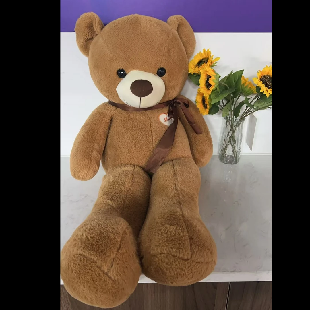 超大号大熊公仔可爱熊熊礼物毛绒玩具 随机FB