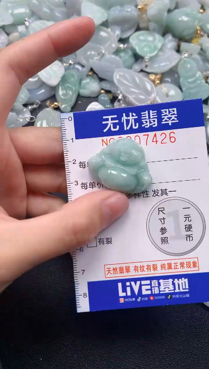 颈饰未镶嵌翡翠7426