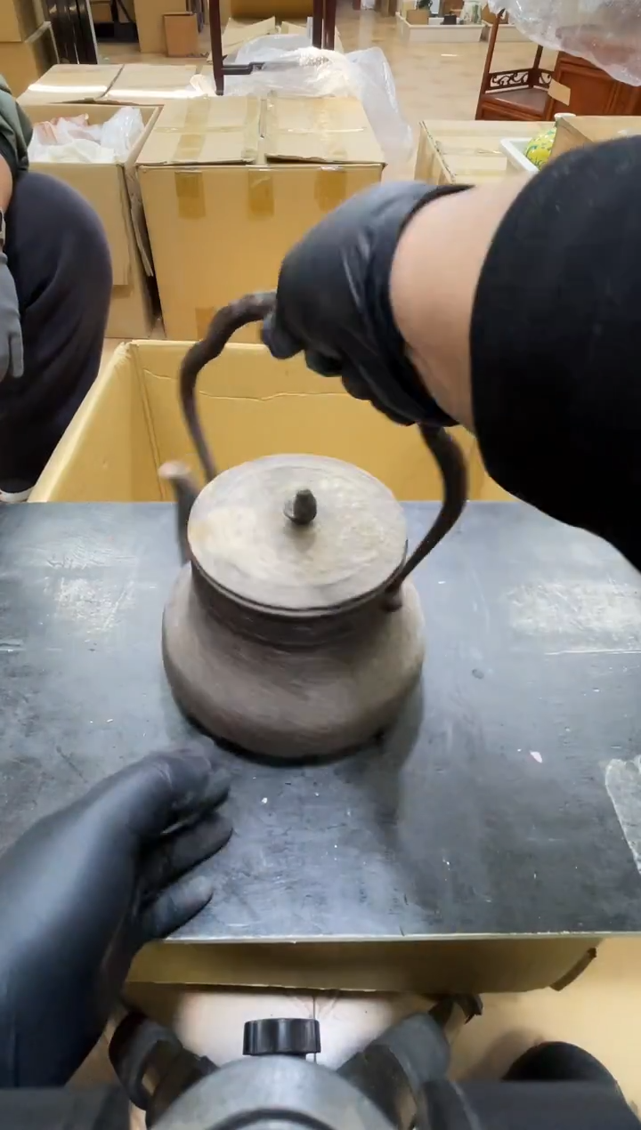 如图所示 阁集工艺品