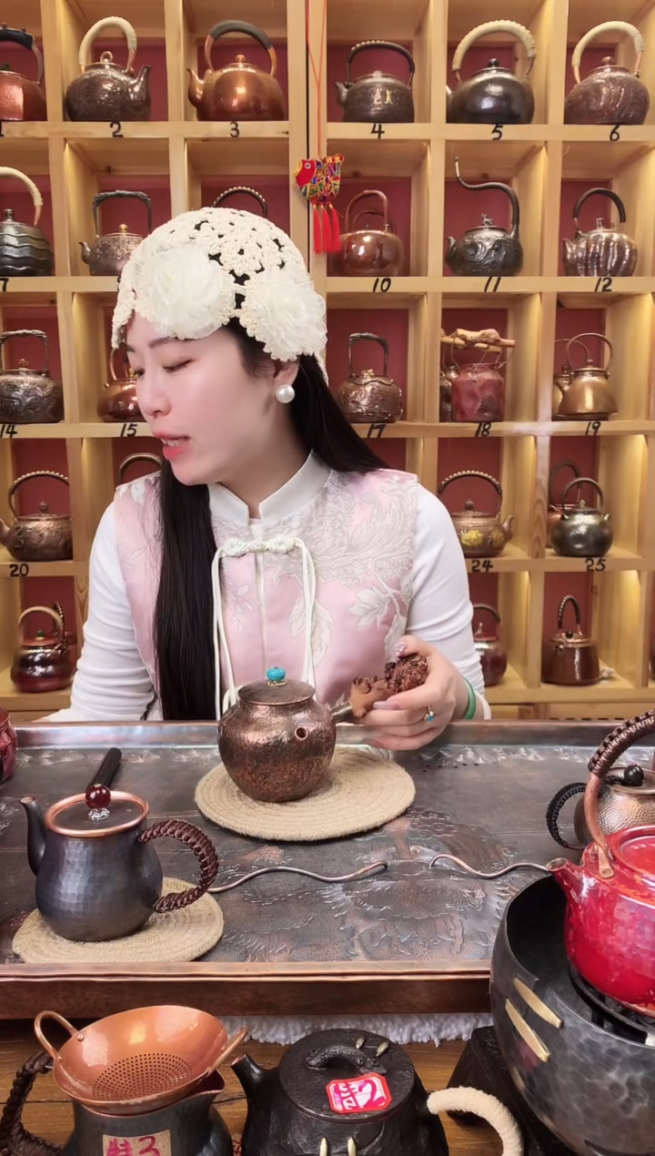 侧把果木树瘤黑闷泡壶     