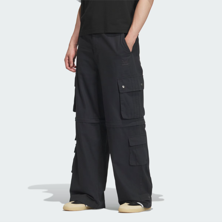 MULTI-POCKET TROUSERS 可拆卸工装多口袋宽松运动裤KF4946
