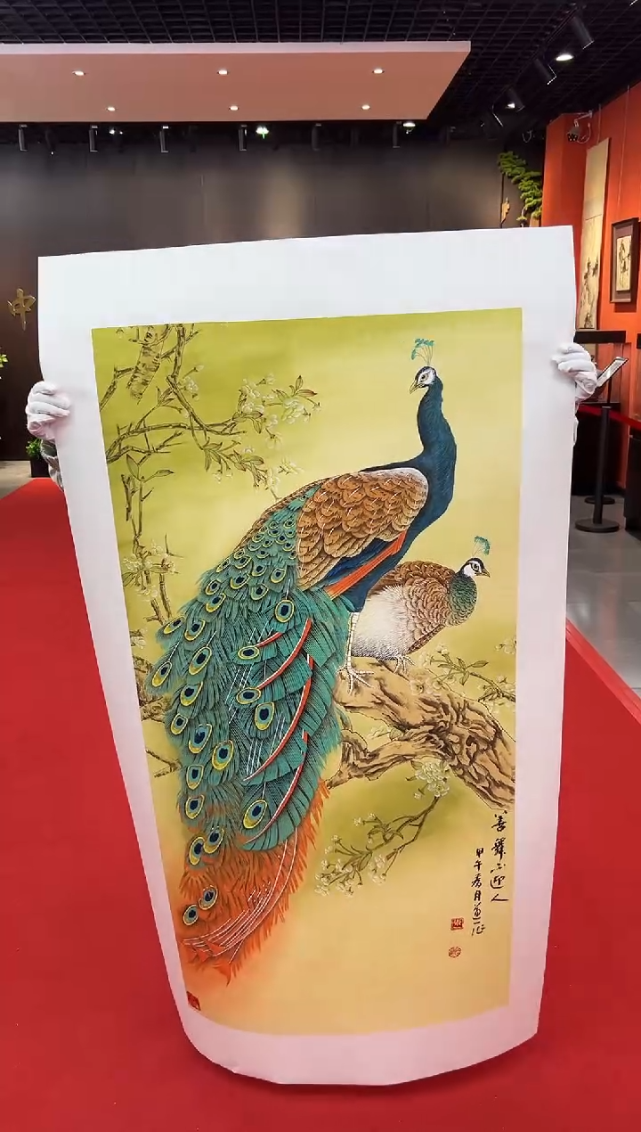 【闪购商品】国画道一老师亲笔绘画作品B75