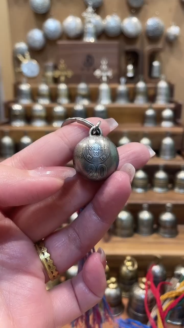 葡萄牙航海罗盘圆铃铛正品