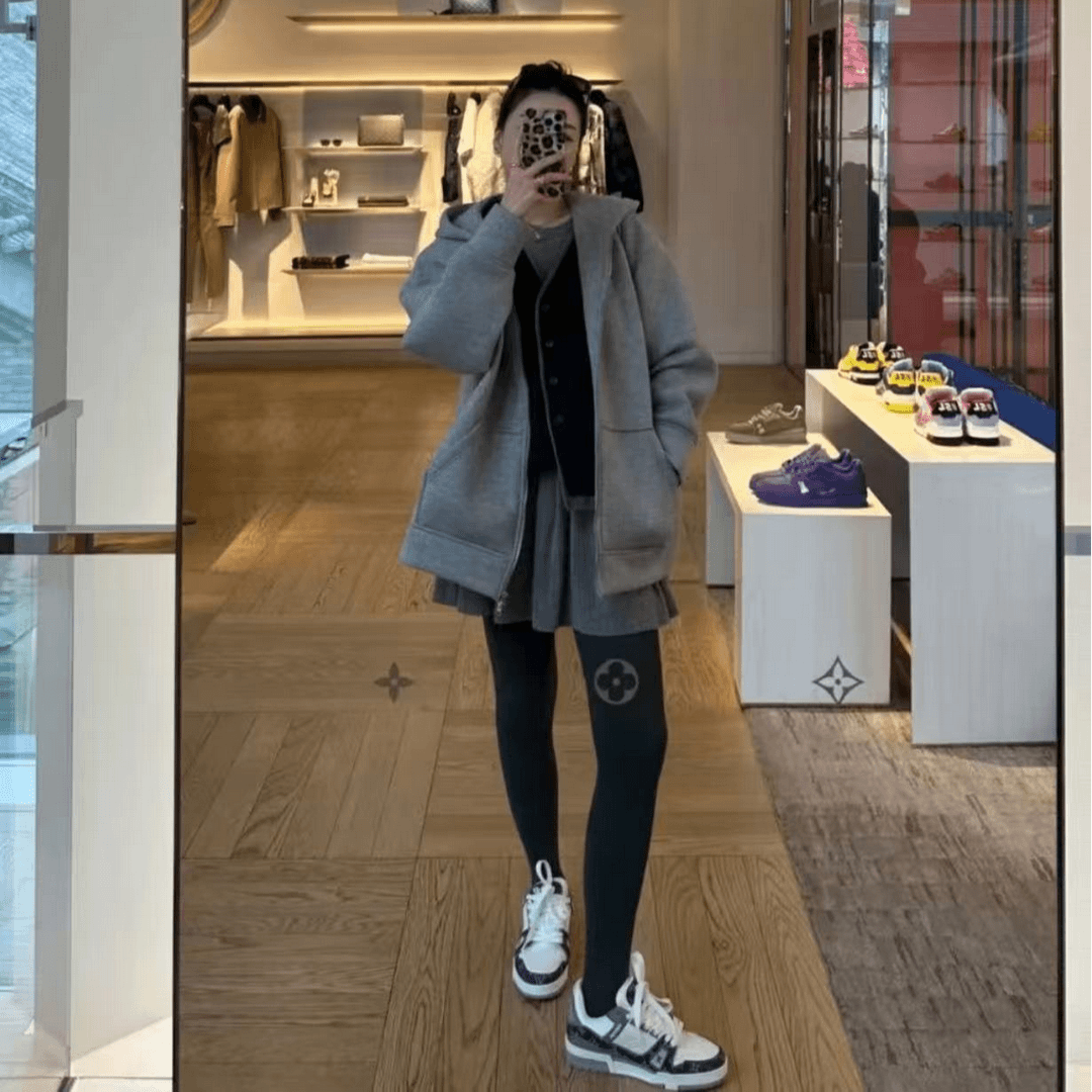 2025经典时尚服饰装备潮流男女通用百搭休闲裤子鞋子