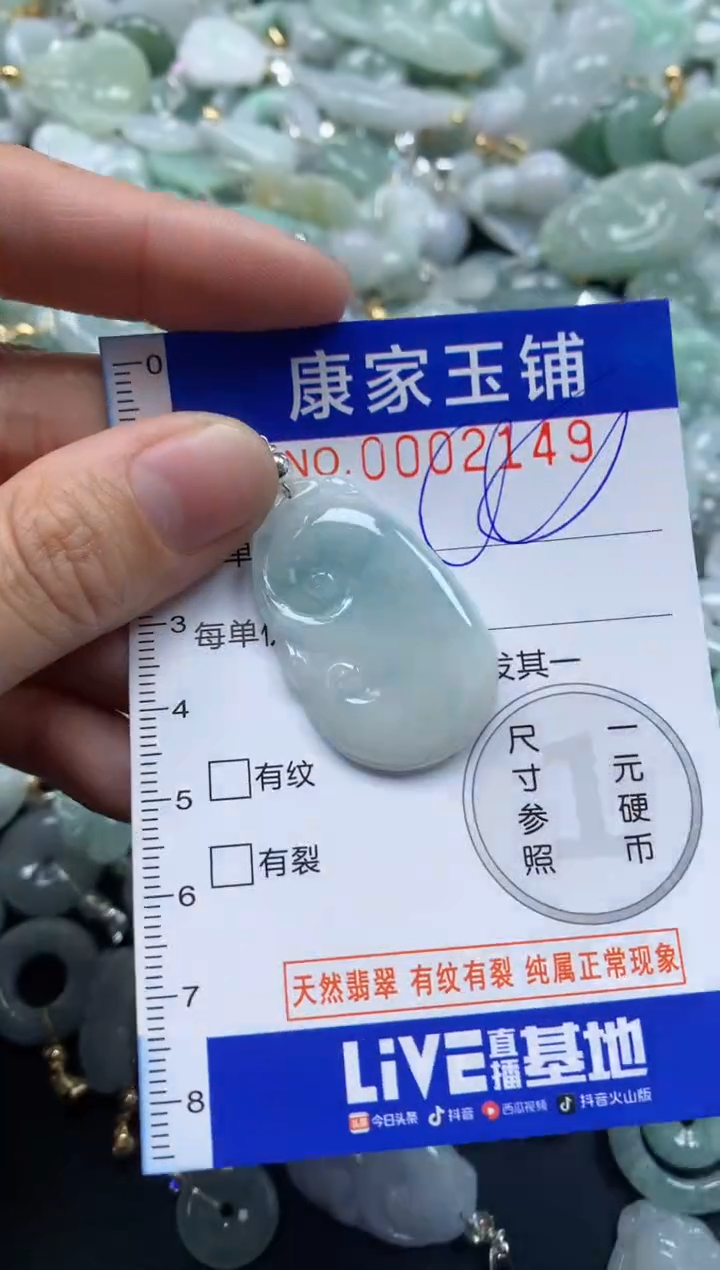 颈饰未镶嵌翡翠2149
