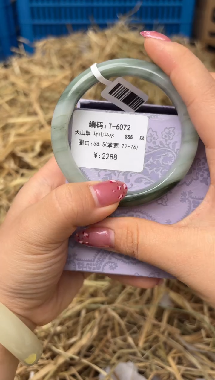 未镶嵌手镯石英质玉T-6072