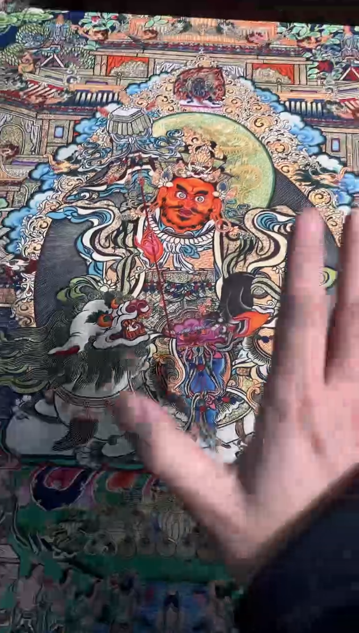 卷轴画天天的唐卡tk160