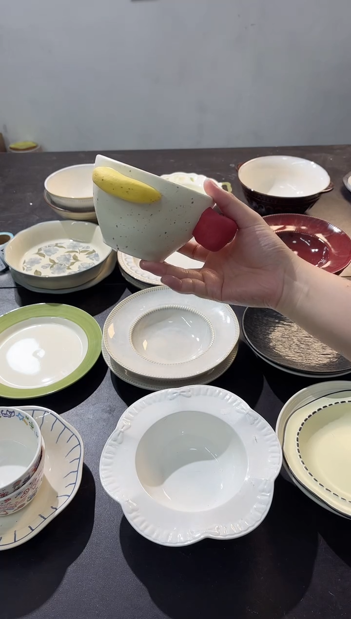 陶直播正品苹果碗*1