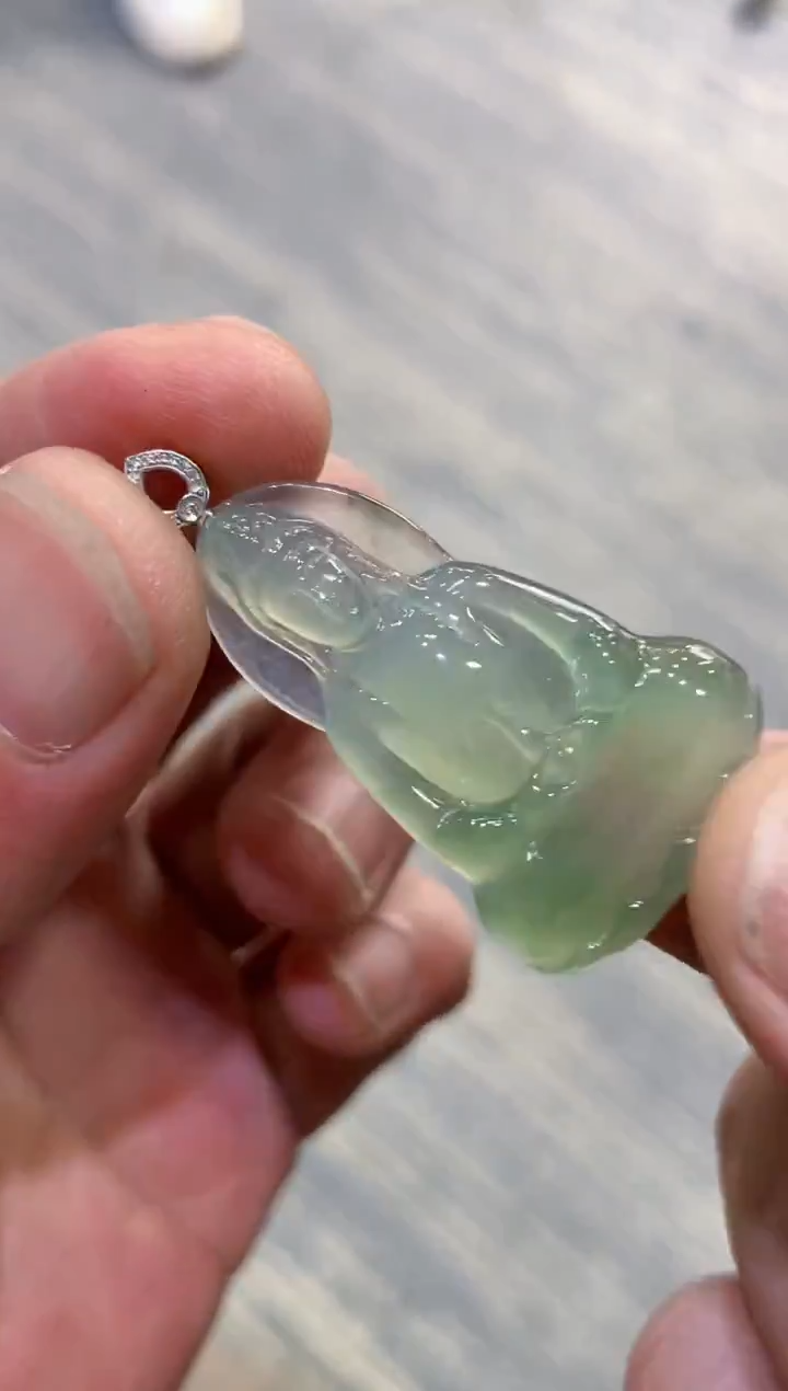 颈饰未镶嵌翡翠天然A货翡翠