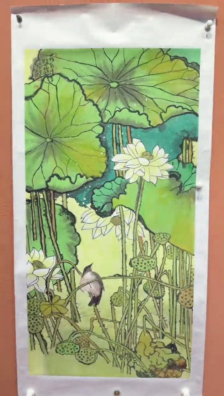 国画证**心师立照老师国画作品