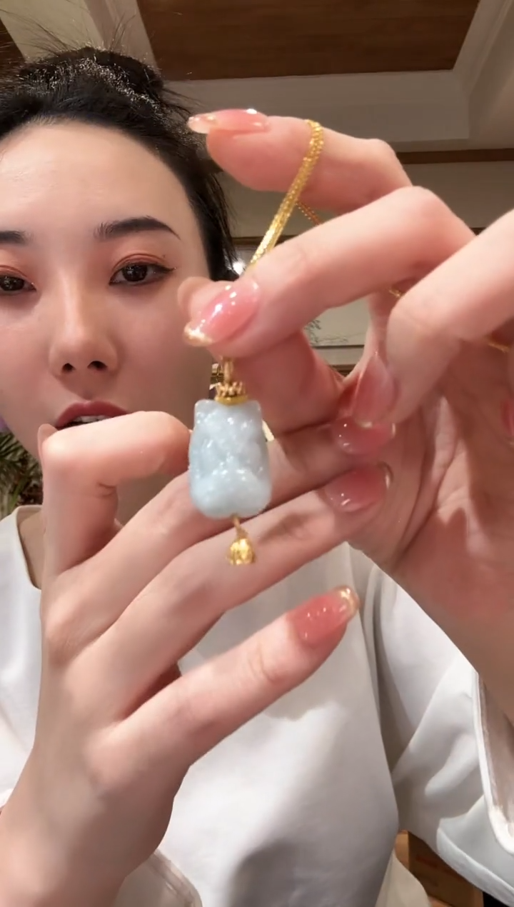 【闪购商品】翡翠颈饰未镶嵌国风