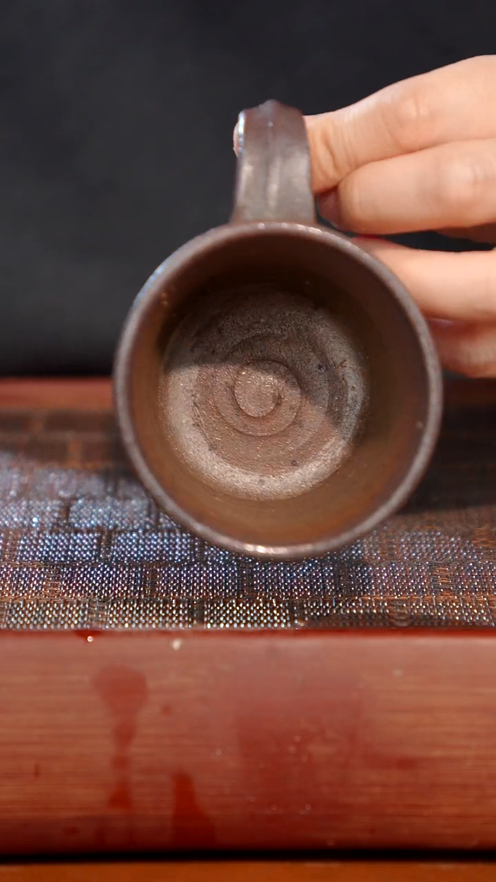 陶瓷奢瓷/瑞寅柴烧茶器（马克杯）1146微瑕