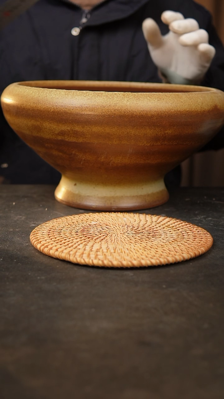 【闪购商品】瓷片泥泥手工花盆