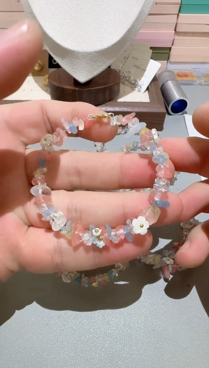 水晶手链未镶嵌B142