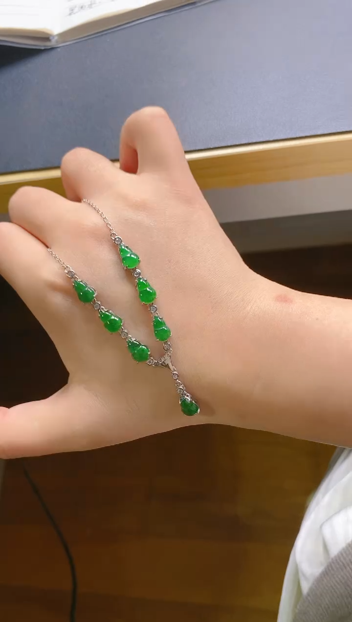 翡翠戒指银S925镶嵌1221