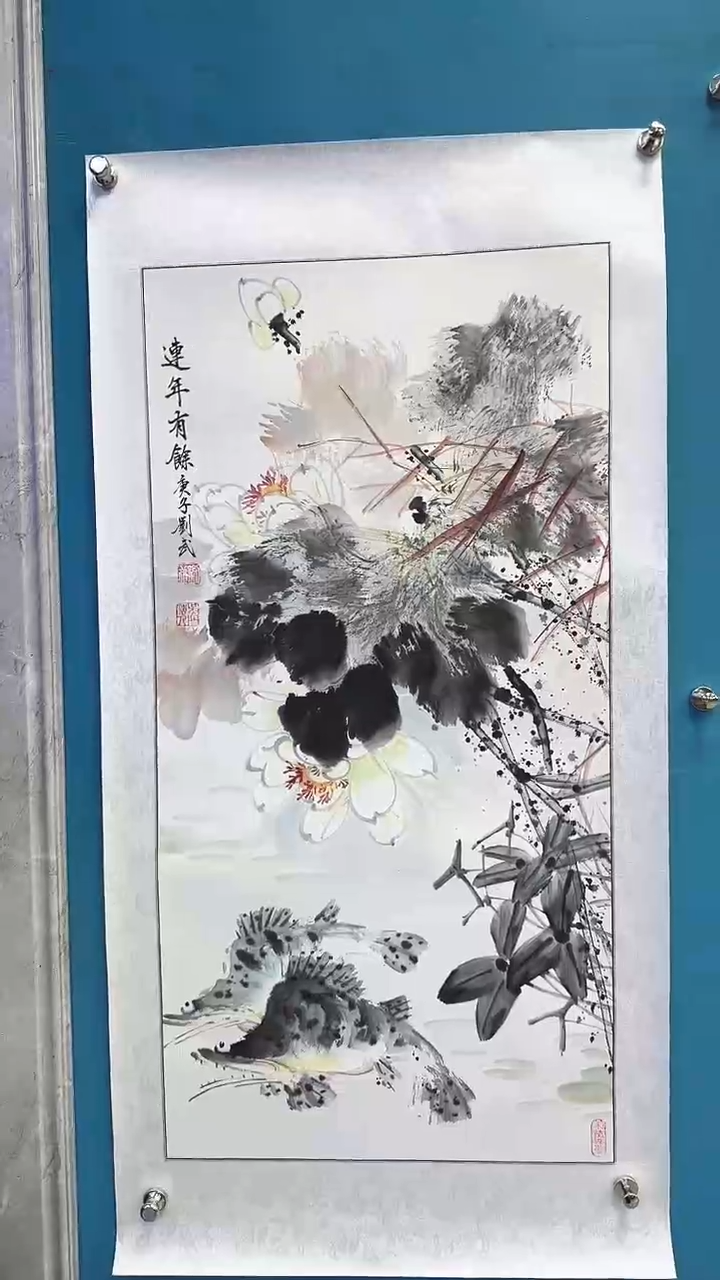 国画瀚美艺术刘武手绘-国画12
