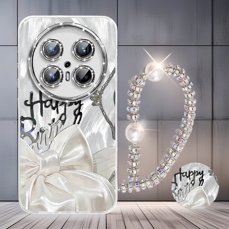 手机壳mate70mate60Pro超薄适用带钻mate70P防摔链小香风华为mt50