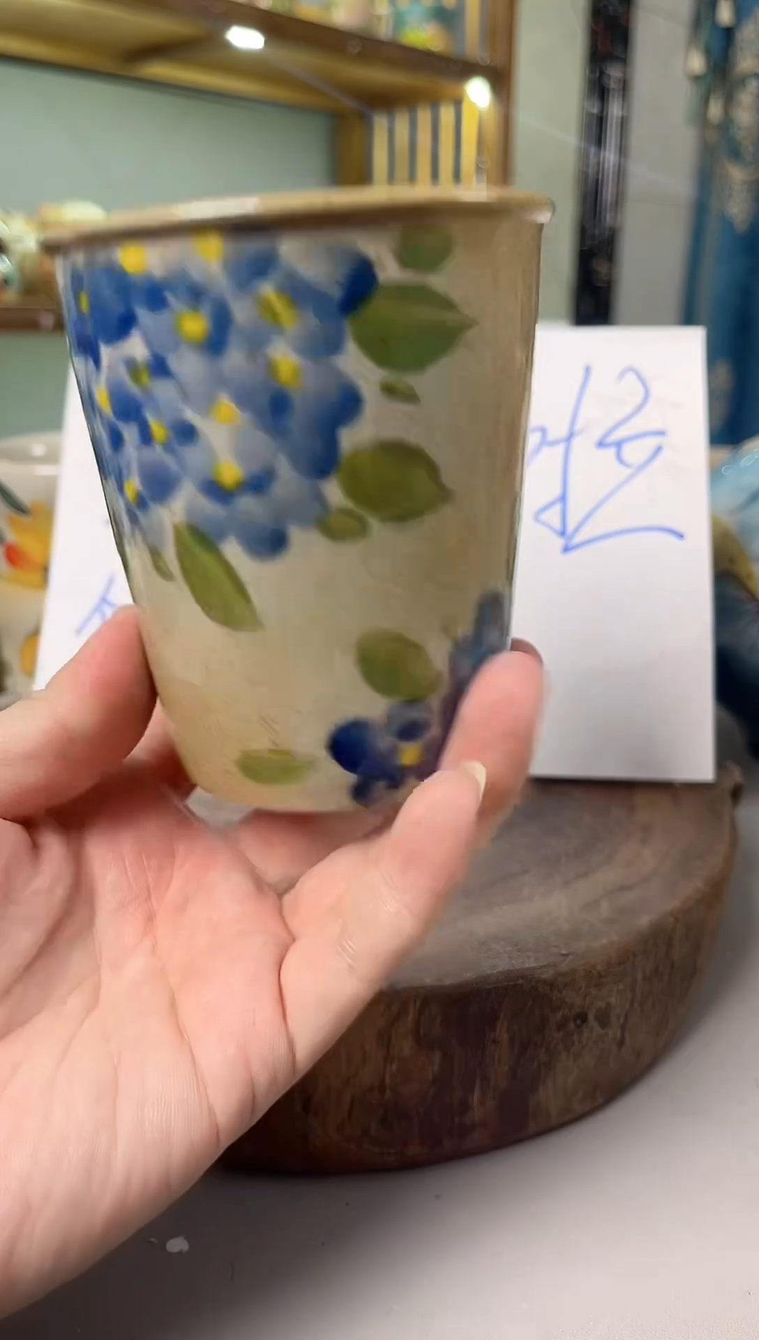 【闪购商品】瓷片景德镇手绘高温釉下彩
