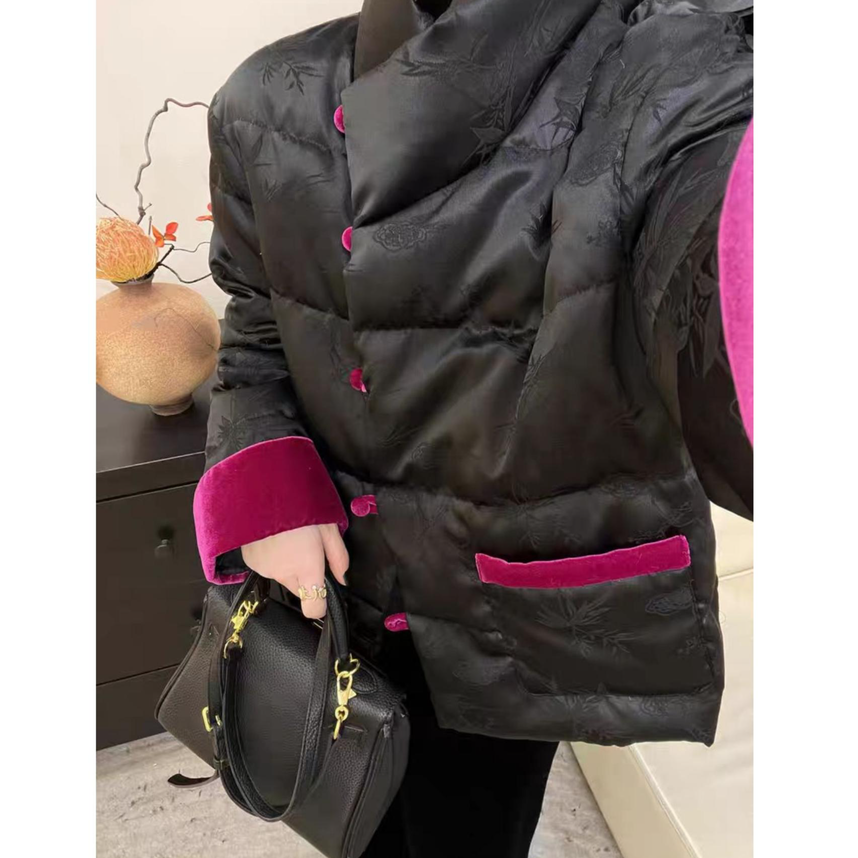 （柚子同款）ZJ冬季复古时尚外套8510