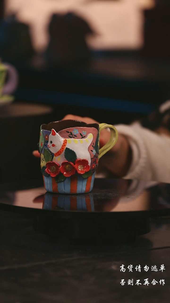 陶瓷景德镇可爱设计师款陶瓷 