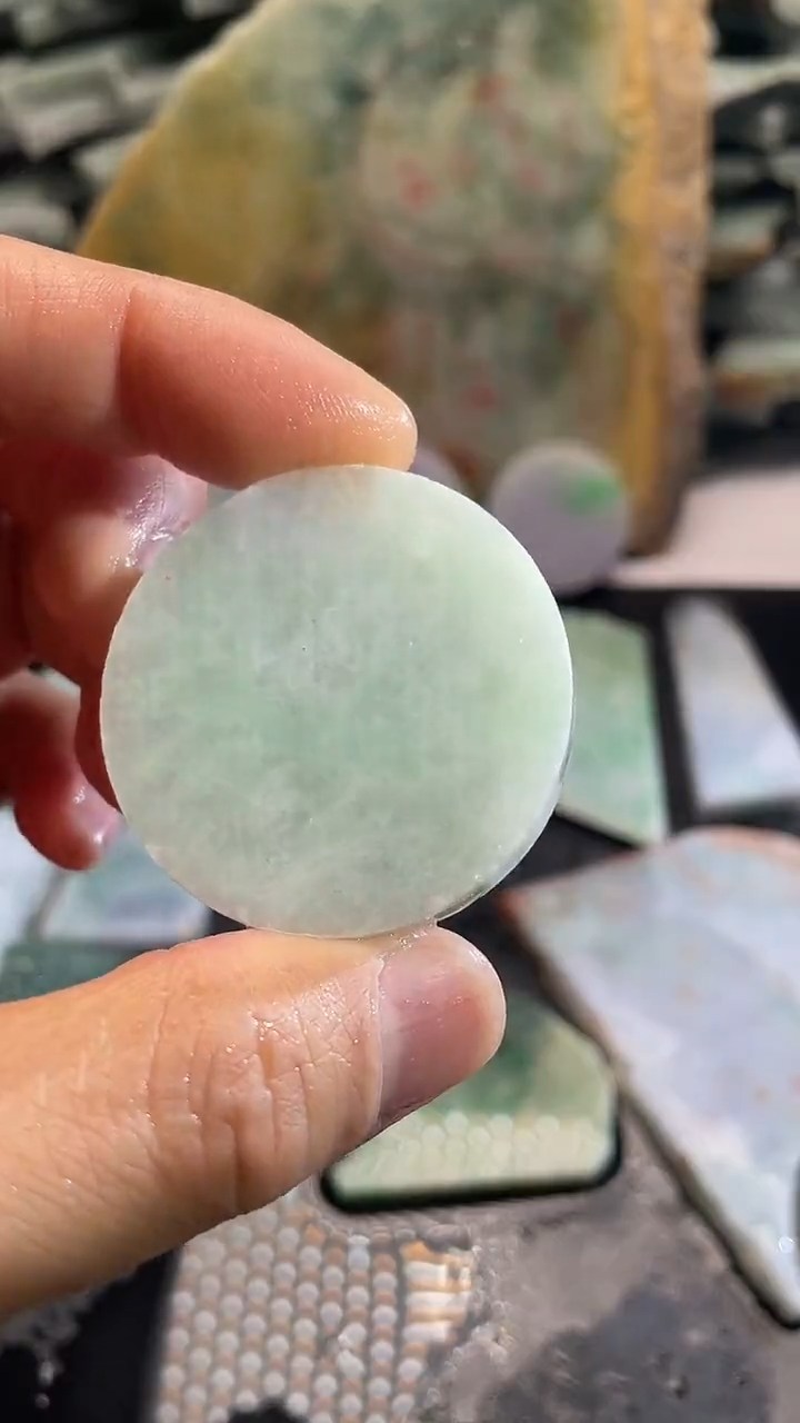 裸石翡翠天然缅甸翡翠A货