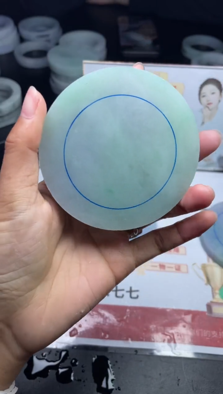 【闪购商品】定制翡翠手镯未镶嵌正圈LBFCSZ-DZS98