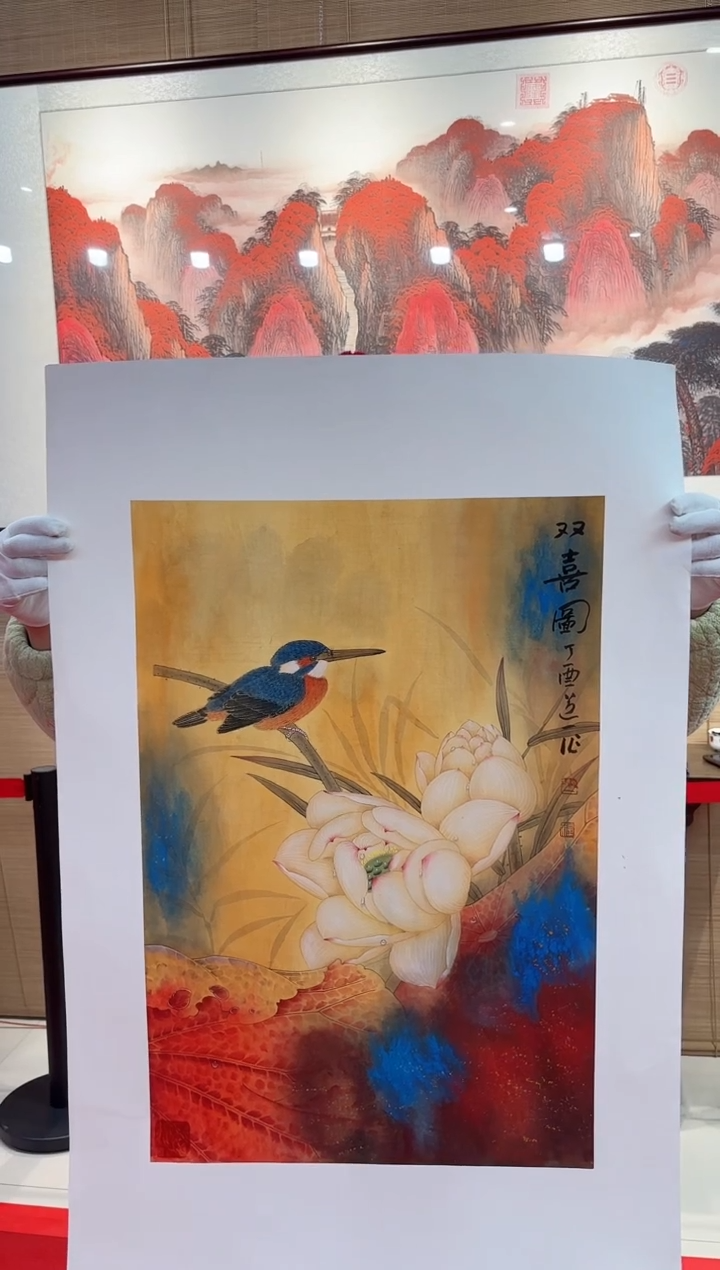 【闪购商品】国画道一老师亲笔绘画作品D36